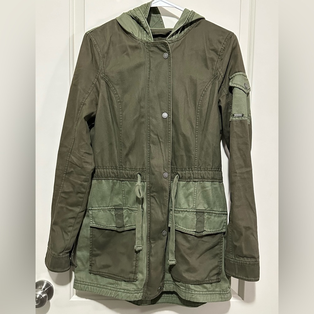 Hollister Two Tone Utility Jacket; Size M